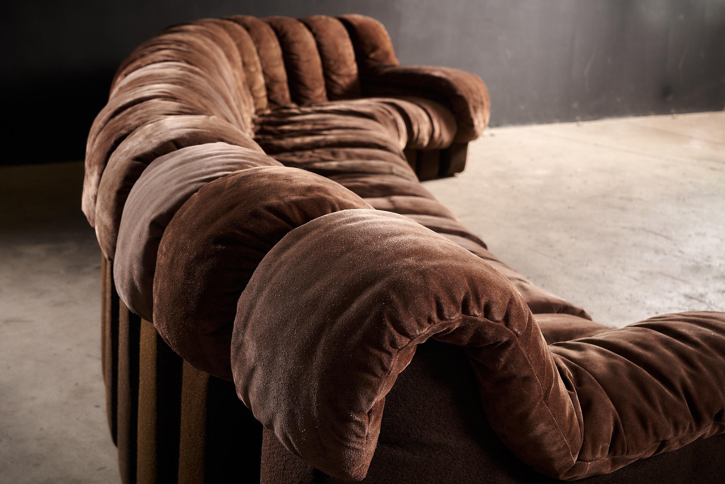 DS600 Modular Non Stop Sofa by Ueli Berger for De Sede. Set of 20 Pieces For Sale 9