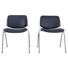 DSC 106 Italian Modern Stackable Chairs by Giancarlo Piretti for Castelli