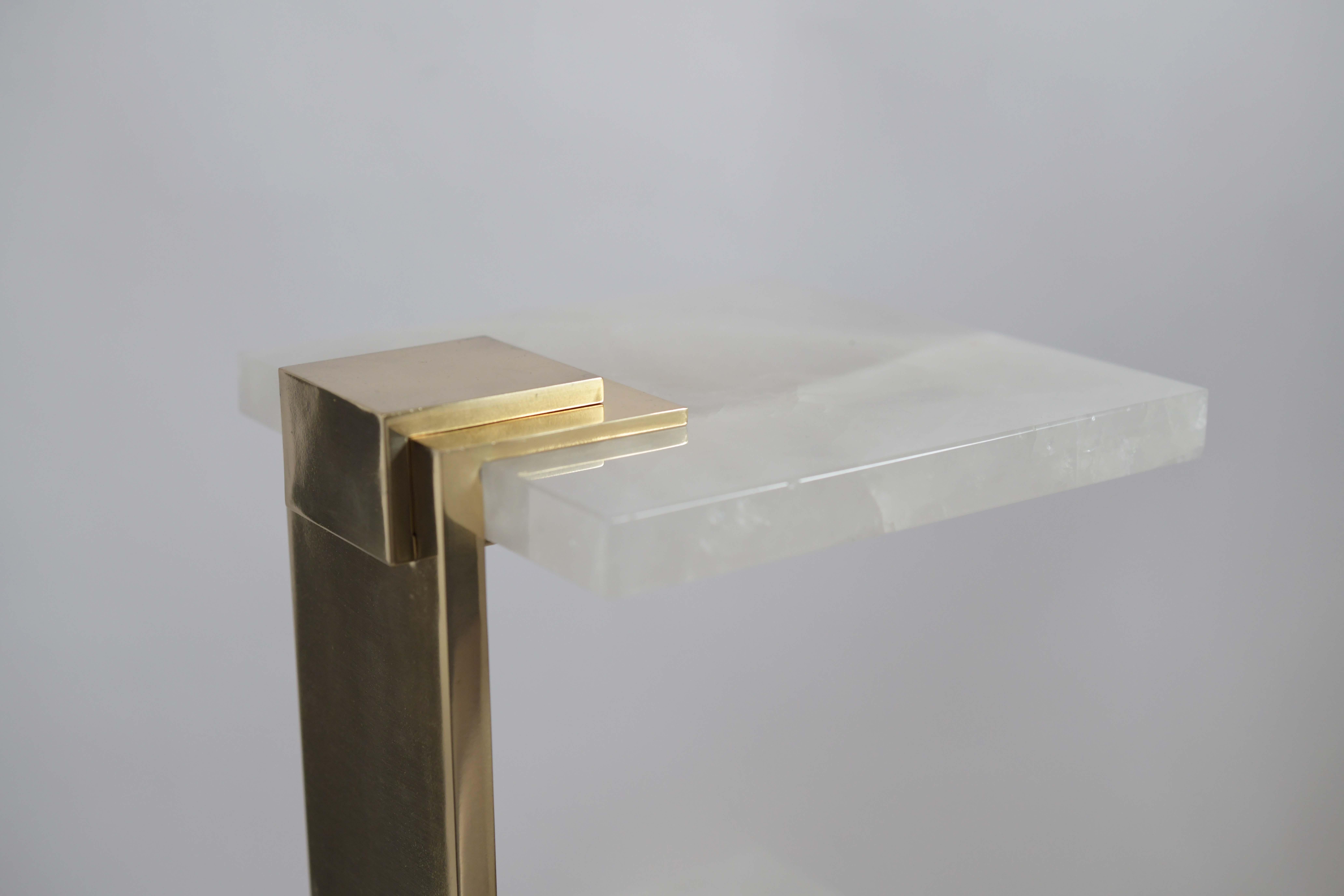 Contemporary DSD Rock Crystal Drinking Tables by Phoenix