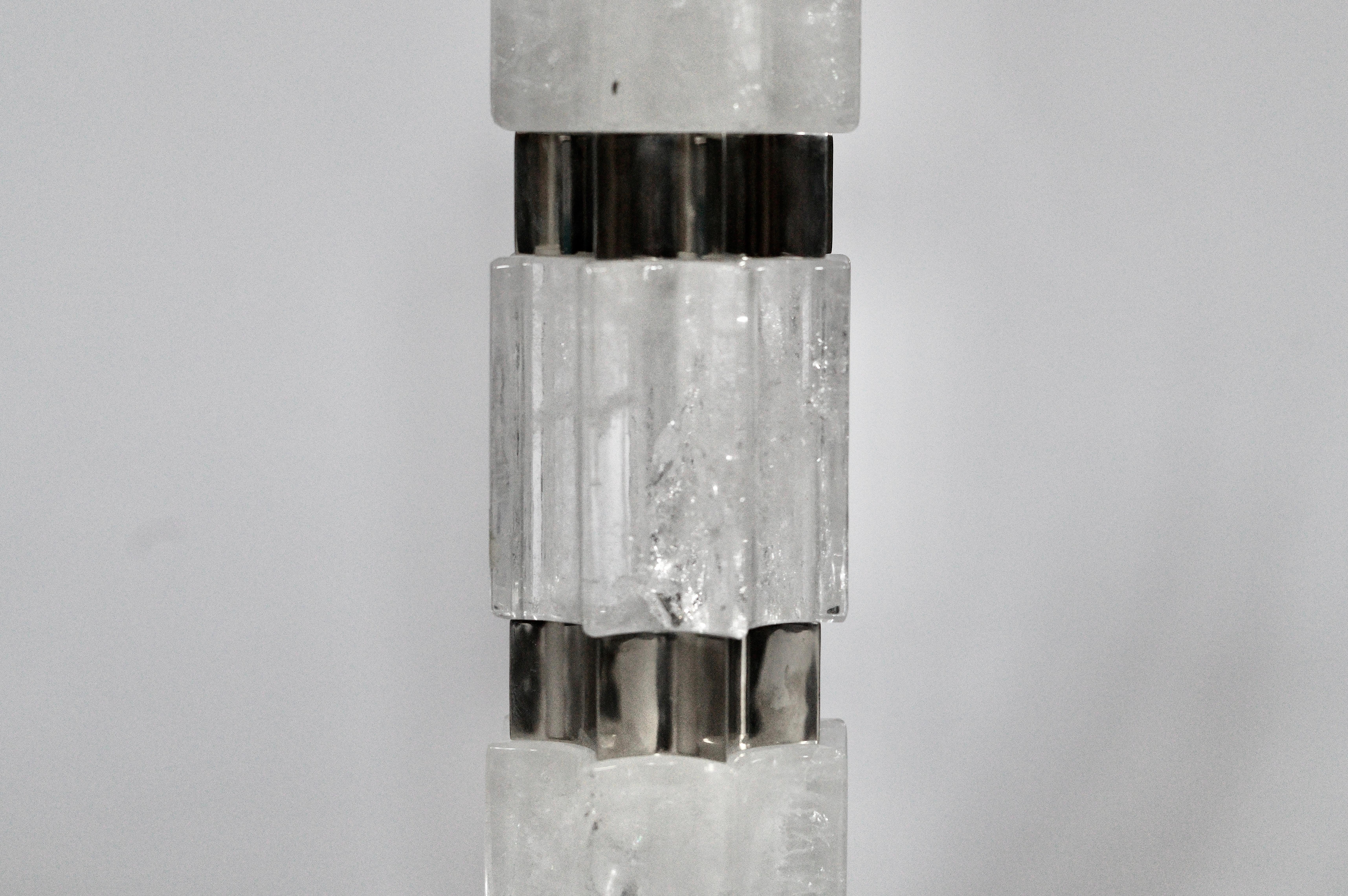 Contemporary DSN29 Rock Crystal Lamps  For Sale