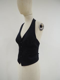 Dsquared blue navy vest