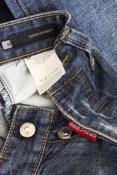 Dsquared Cup Series Blue Straight Jeans 2000s
