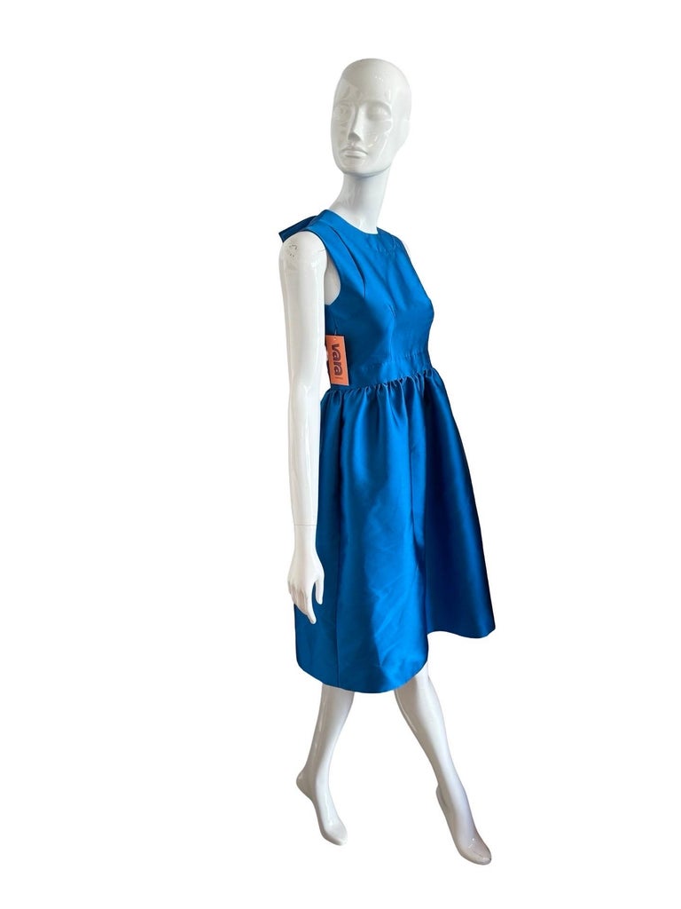 sachin and babi light blue dress Dsquared2 Sheer silk chiffon short dress|S75CV0153S52513900
