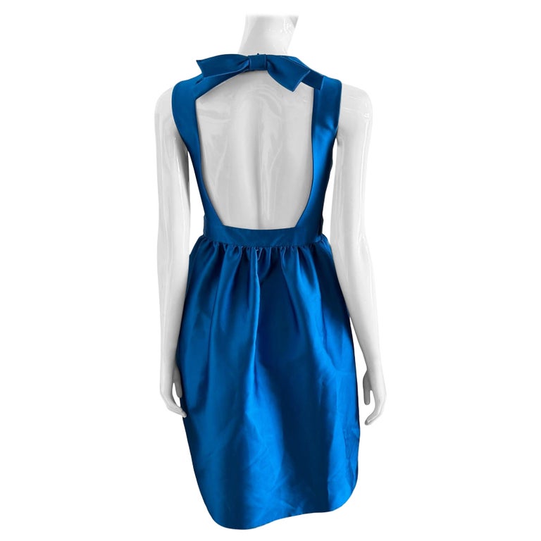 sachin and babi light blue dress DSQUARED - ONE-SHOULDER DRESS