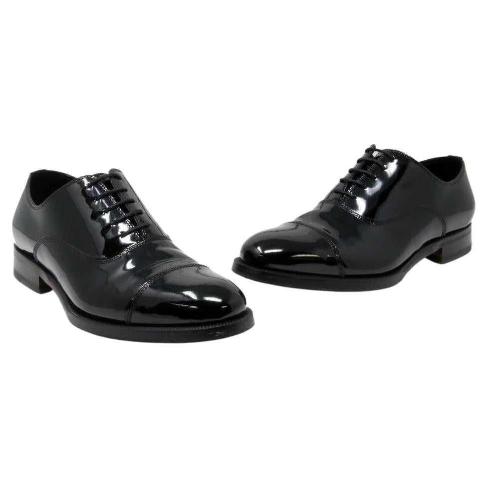 Dsquared Men's Vernice Patent Leather Oxford Shoes For Sale