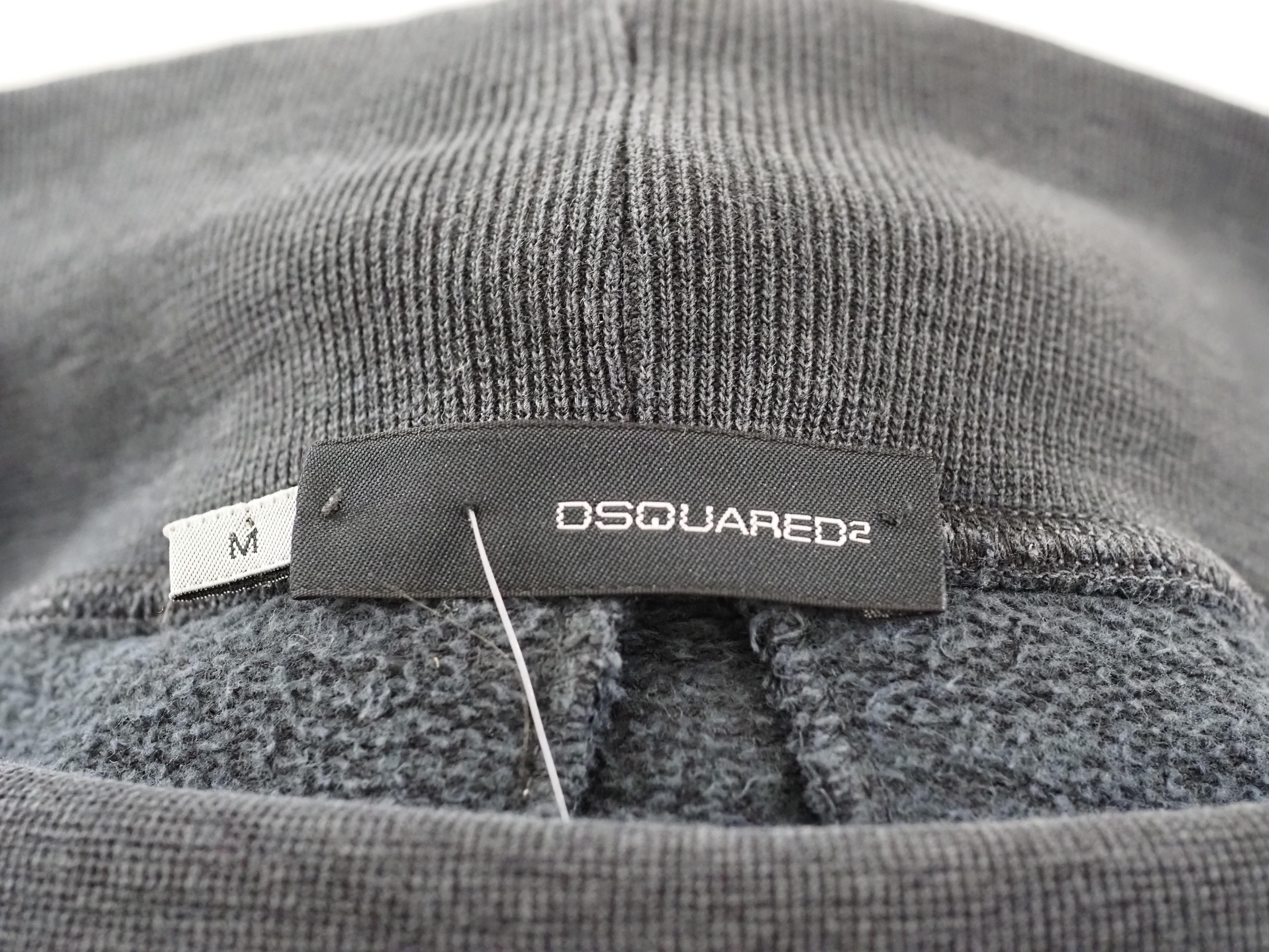 Pull multicolore carré Dsquared en vente 8