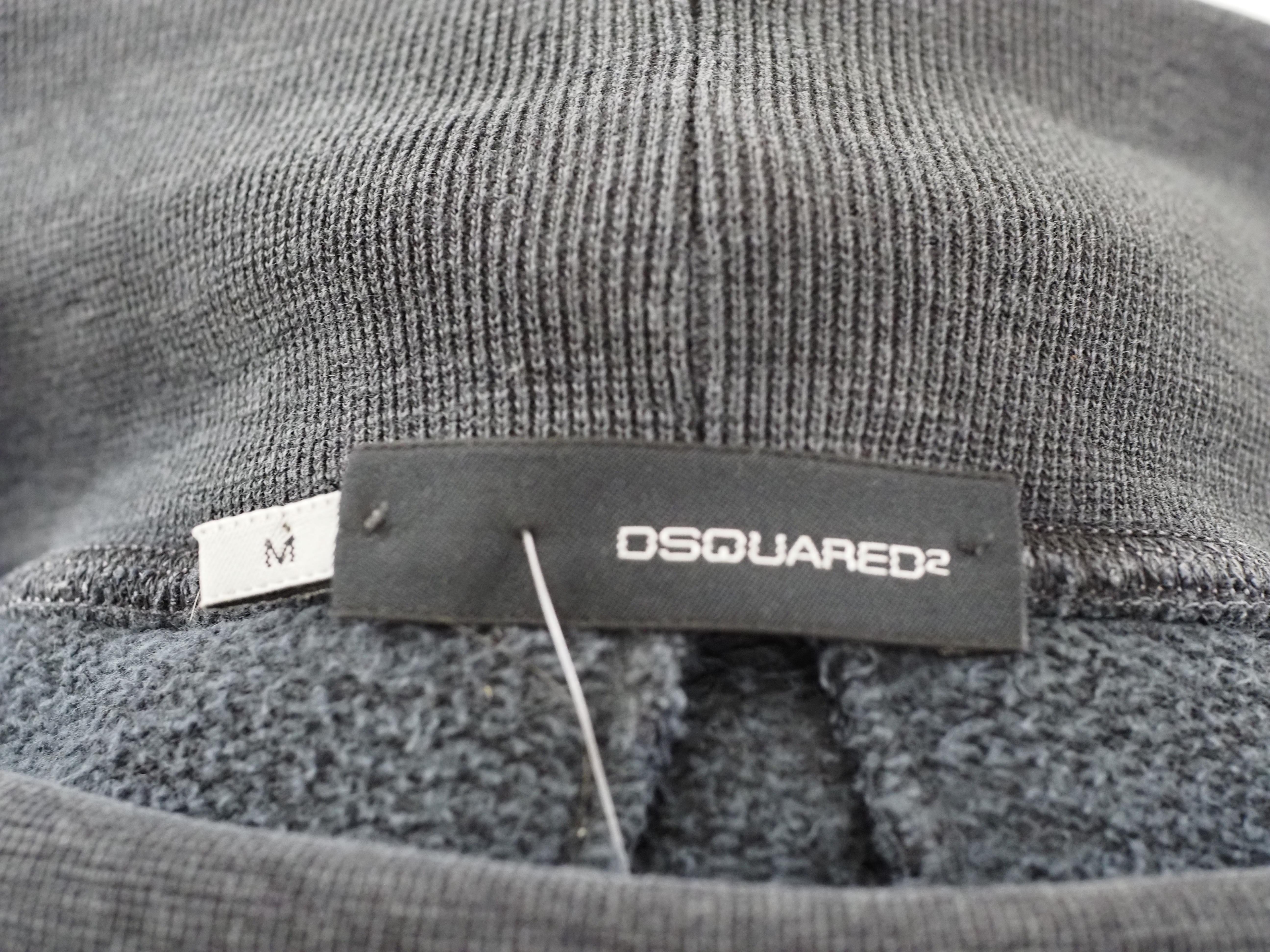 Pull multicolore carré Dsquared en vente 9