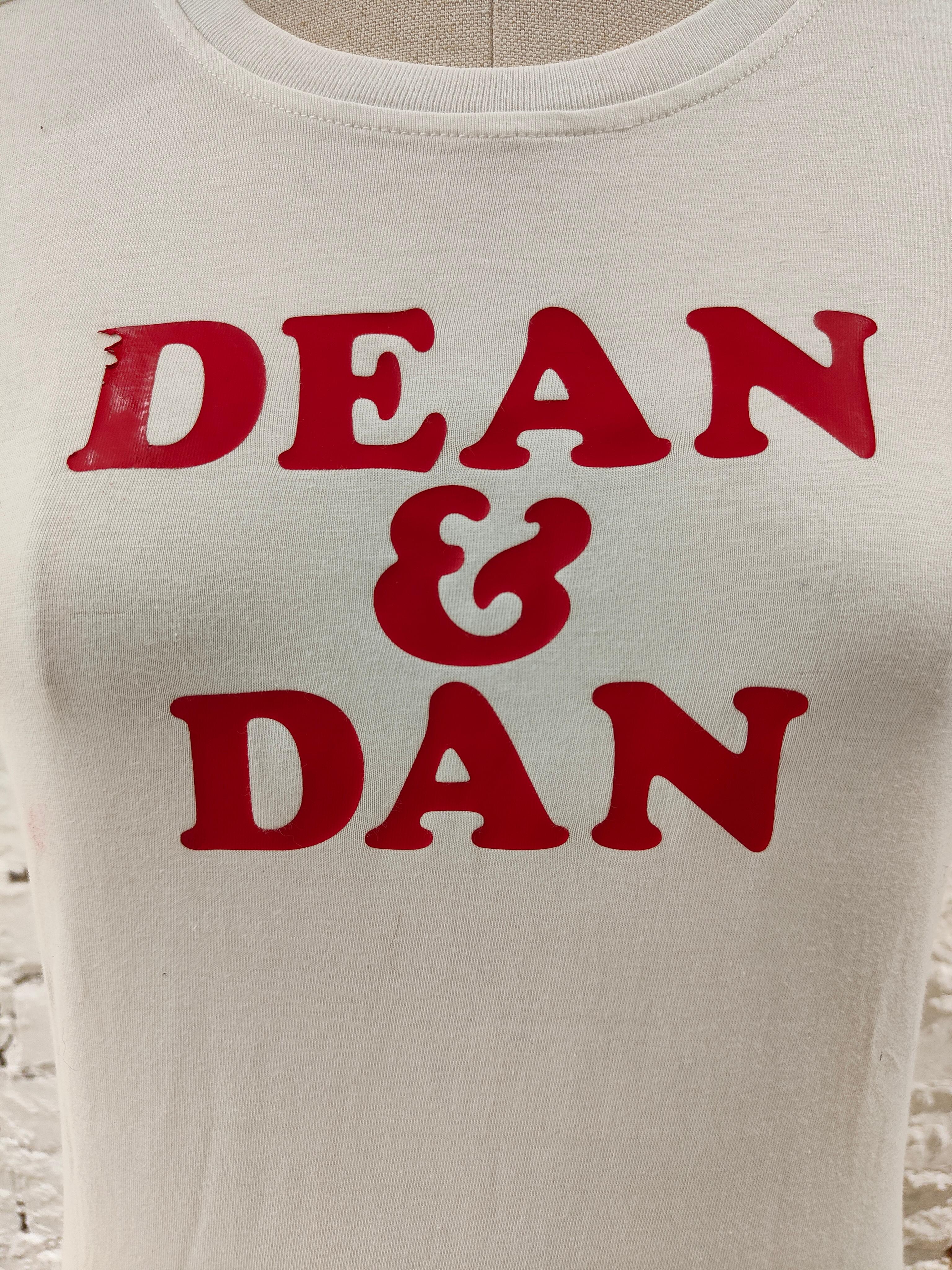 Dsquared white cotton Dean & Dan t-shirt
size M 