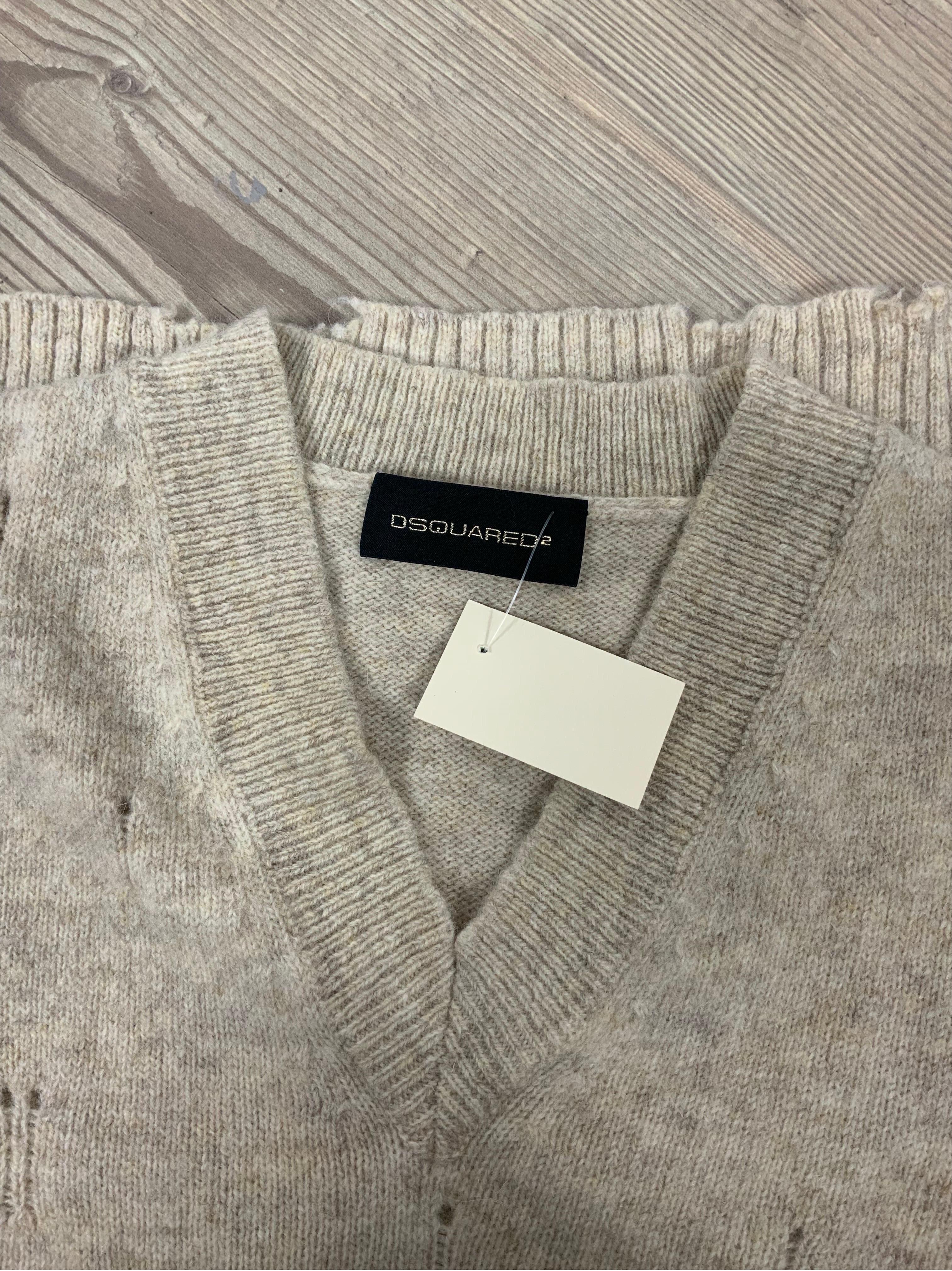 DSQUARED Wool Vest For Sale 1