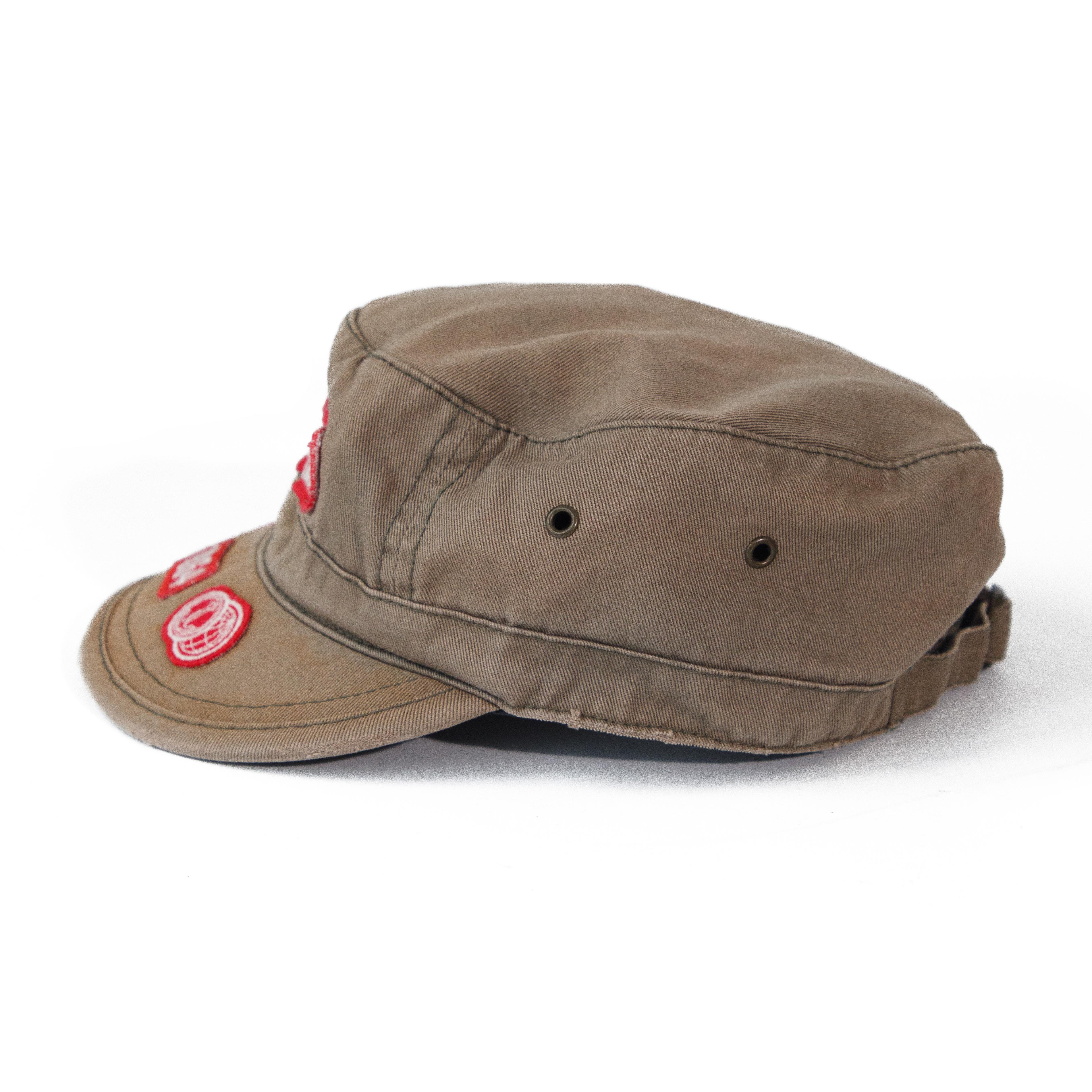 Dsquared2 2000s Military Khaki Logo Cap en Bueno estado para la venta en London, GB