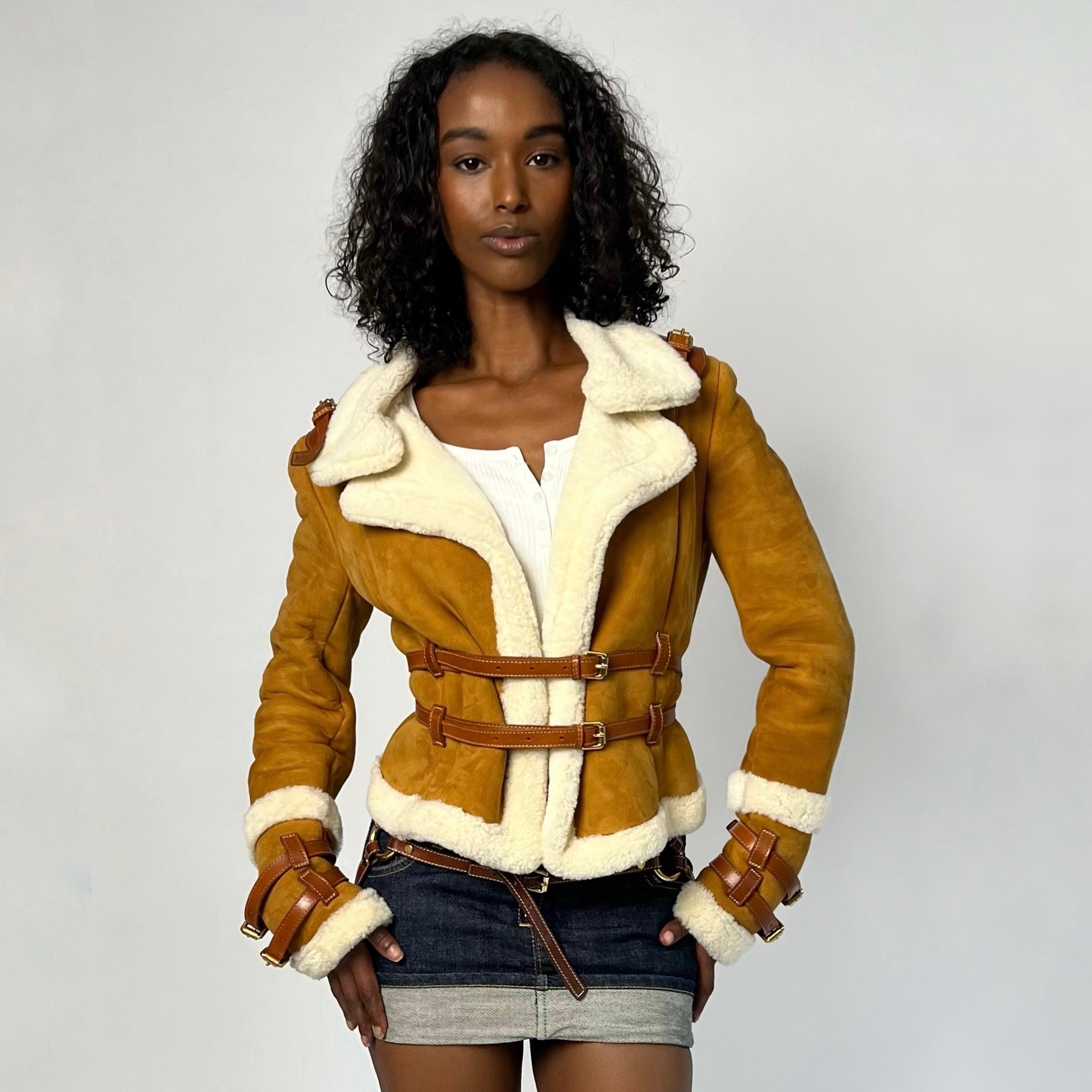 Dsquared2 2003 bondage jacket and skirt For Sale 2