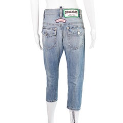 Dsquared2 2005 Surf 'I LOVE YOU' Capri Jeans taglia 38