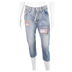 Dsquared2 2005 Surf 'I LOVE YOU' Capri Jeans taille 38