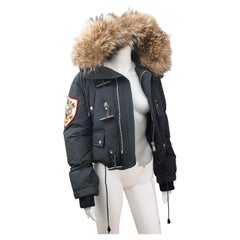 Dsquared2 2006 Raccoon Fur Down Ski Puffer Jacket Dsquared2 2006 Raccoon Fur Down Ski Puffer Jacket