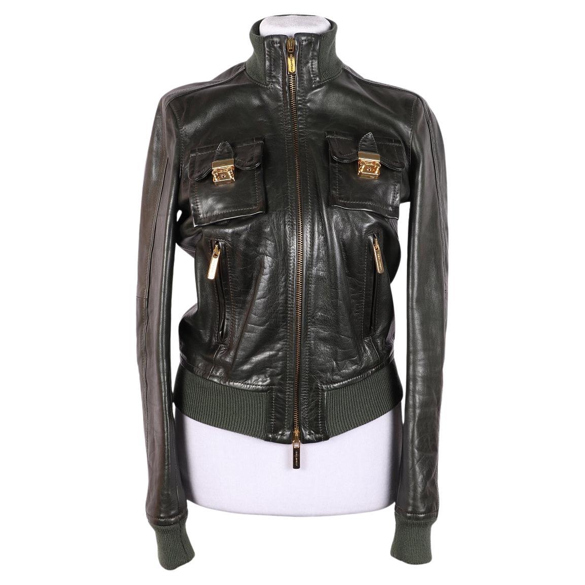 Giacca in pelle Dsquared2 AI 2009