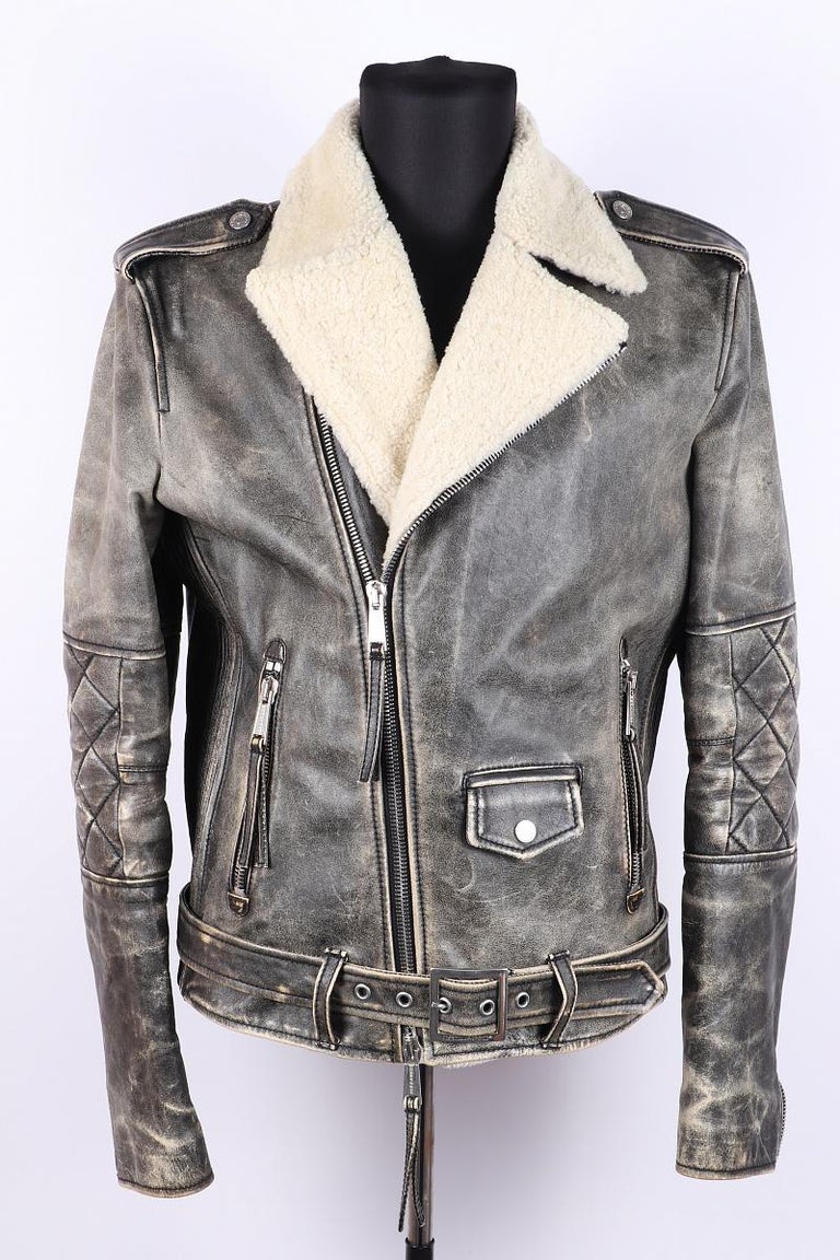 Dsquared2 2011 FW leather jacket For Sale at 1stDibs