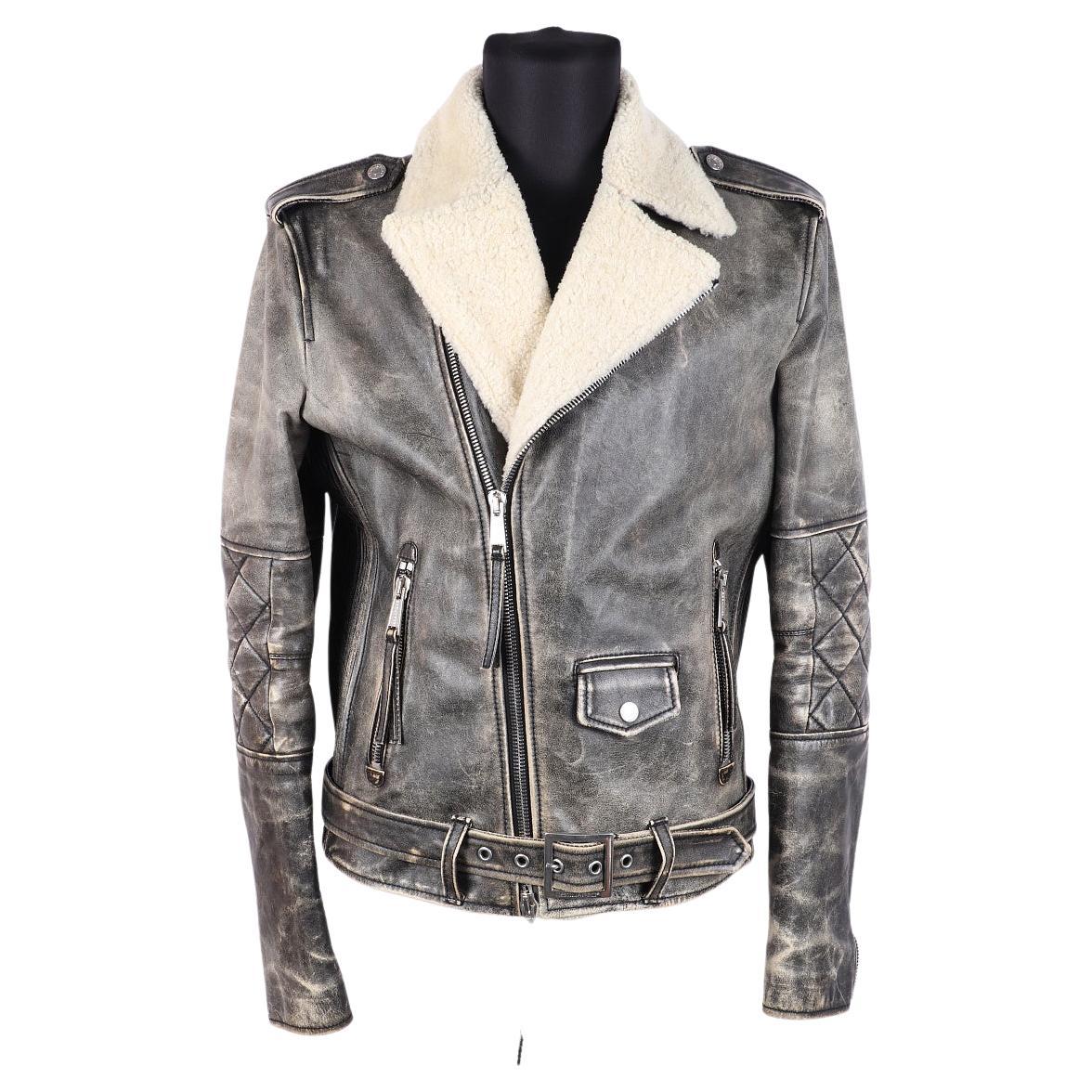 Dsquared2 2011 FW leather jacket For Sale at 1stDibs