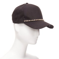 DSQUARED2 Schwarze Dean dan Umhängetasche aus Baumwolle mit klaren Sternenkristallen