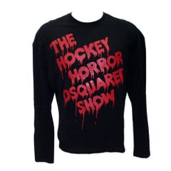 Dsquared2 Negro DSQ2 Classic 'El Hockey Horror Camiseta Manga Larga M