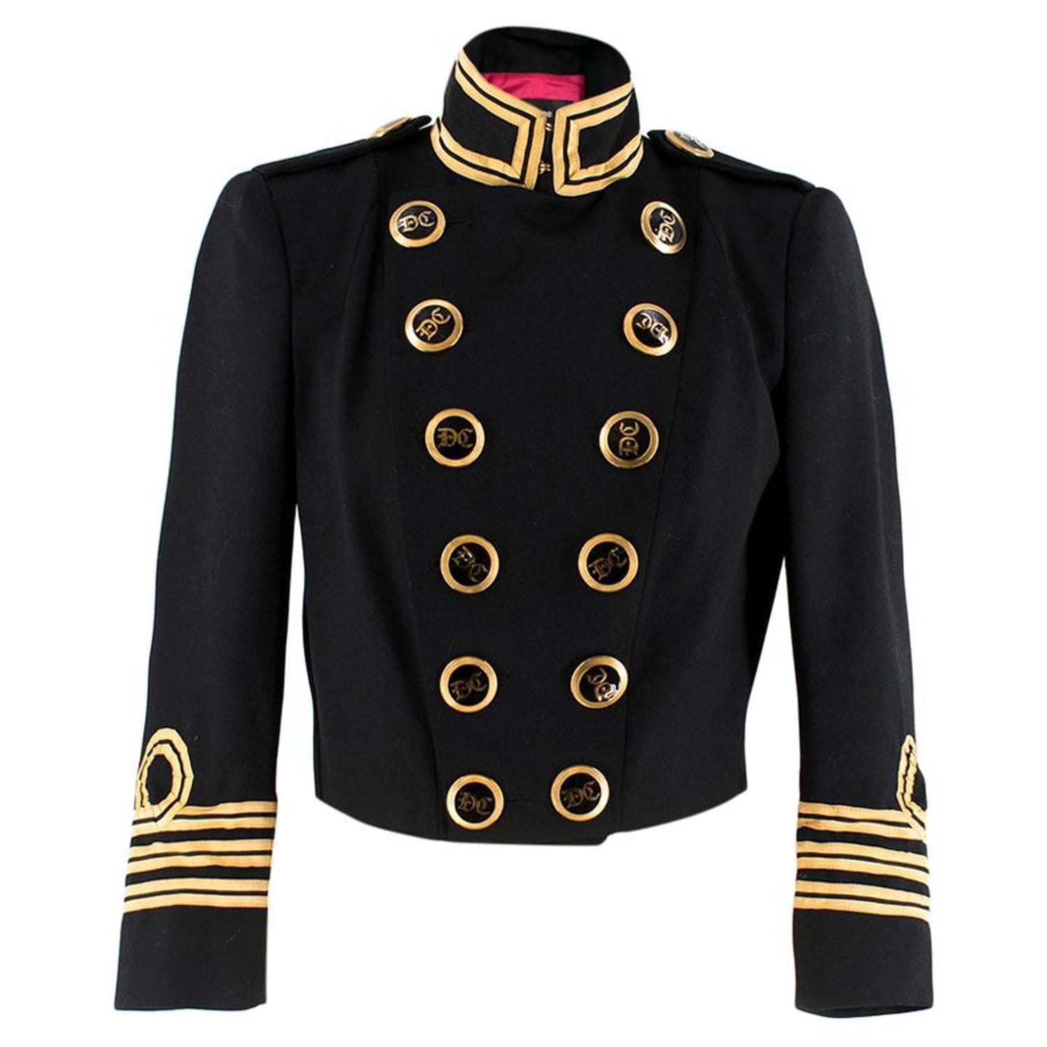 Cropped Military Jacket