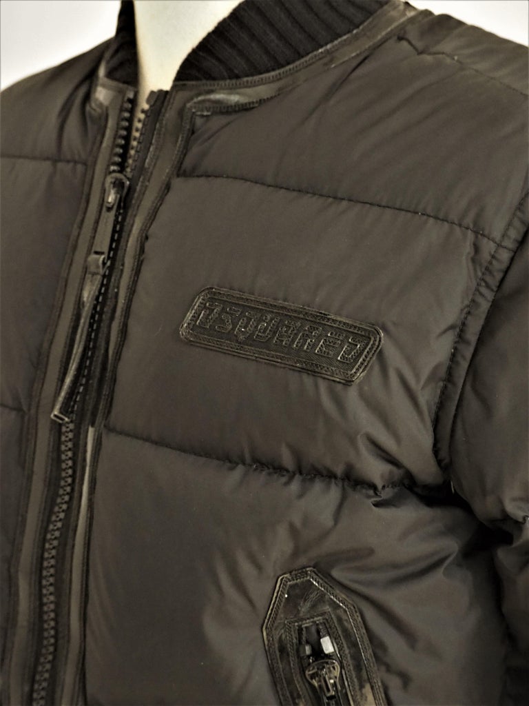 Dsquared2 Women Leather Oversize Bomber main image 1