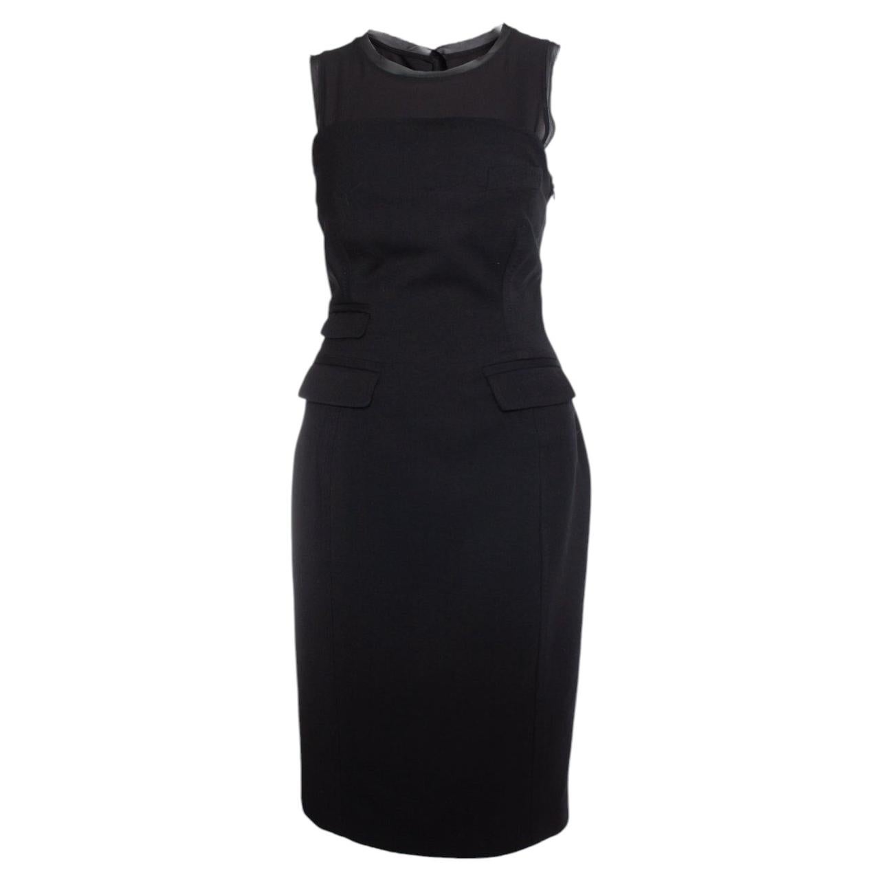 Dsquared2, Black pencil dress