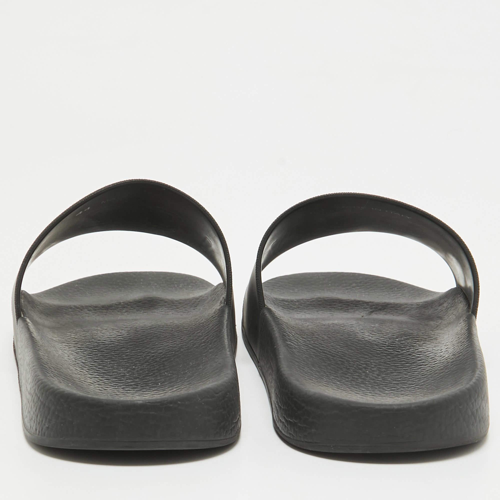 Dsquared2 Sandales en caoutchouc noir Taille 44 Pour hommes en vente