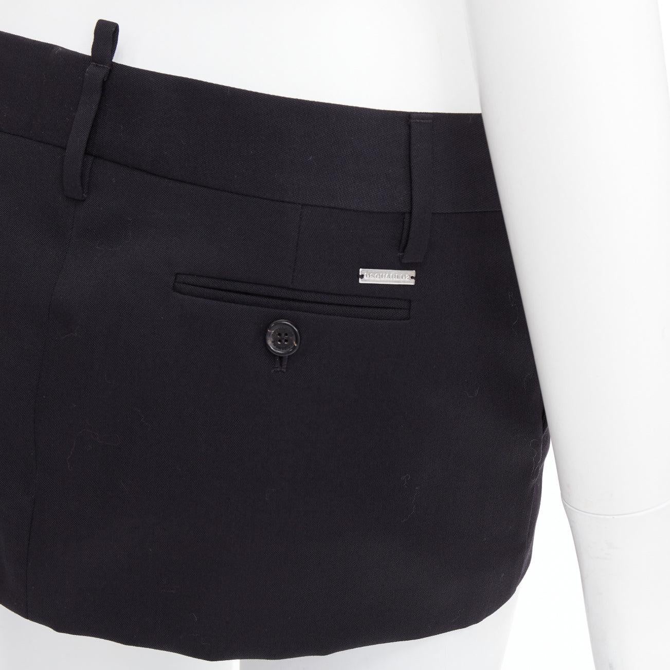 DSQUARED2 super micro-jupe noire en laine vierge avec logo IT36 XXS
Référence : AAWC/A01405
Marque : Dsquared2
MATERIAL : Laine vierge
Couleur : Noir
Motif : Solide
Fermeture : braguette à boutons
Fabriqué en : Italie

CONDITION :
Condition :