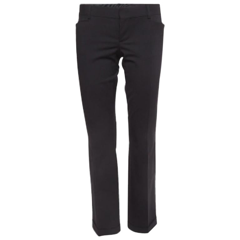 Dsquared2 Pantalon en laine noir M. en vente