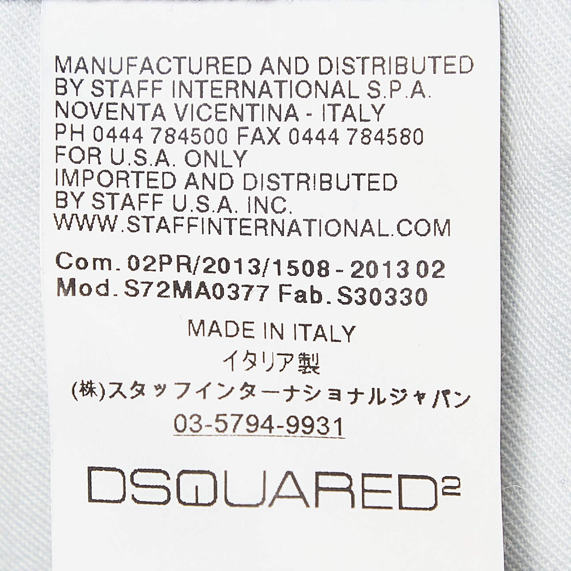 Women's Dsquared2 Blue Denim Mini Skirt S For Sale