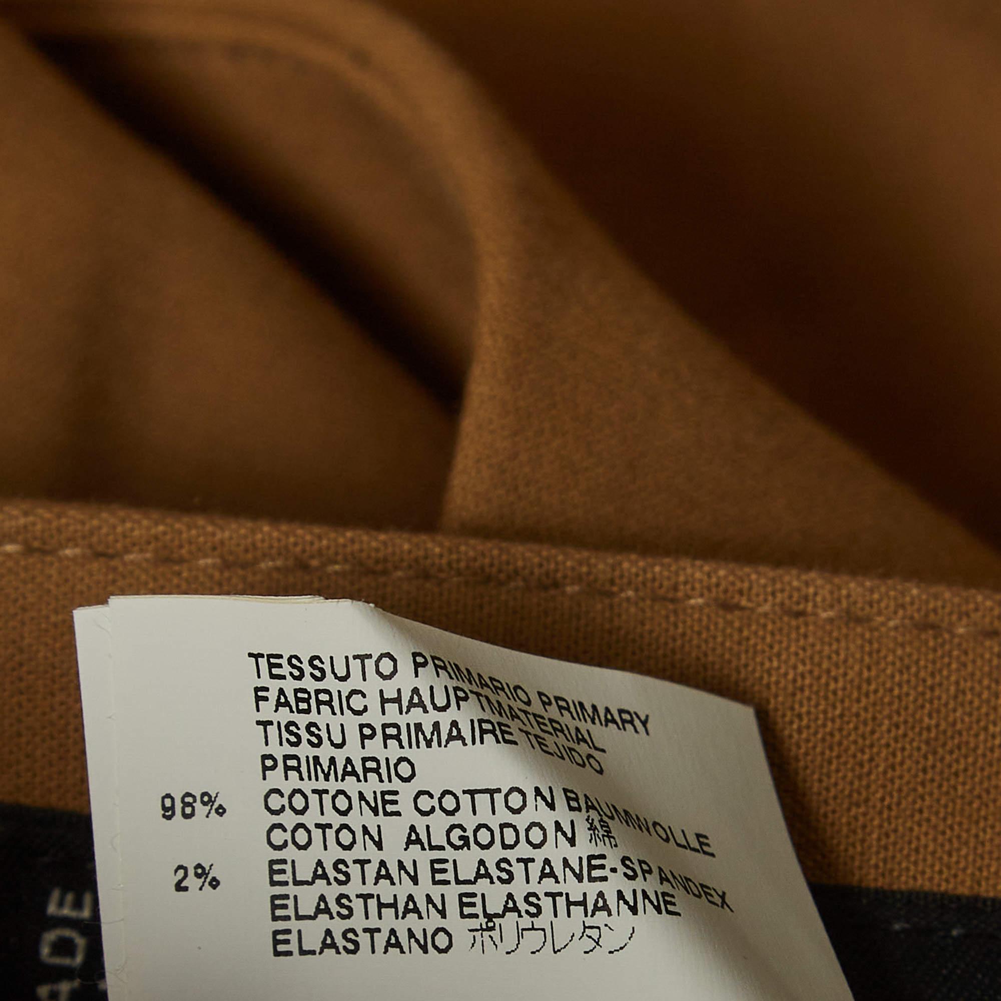 Dsquared2 Pantalones Formales de Algodón Marrón M en venta 1