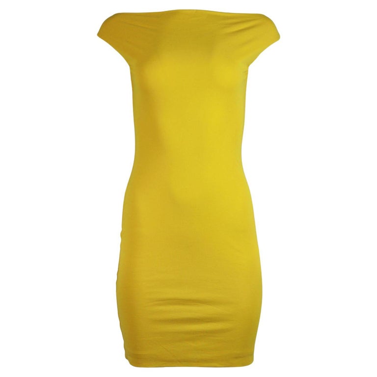 Dsquared2 Cotton Jersey Mini Dress Small For Sale at 1stDibs