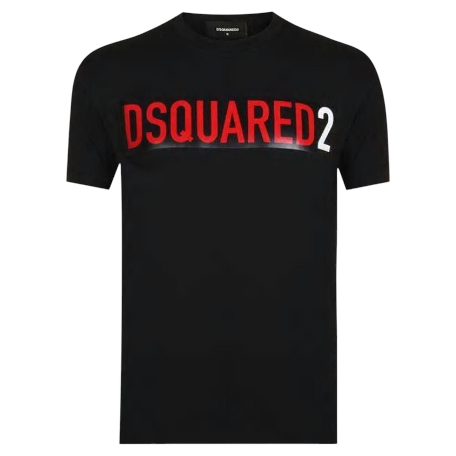 Dsquared2 T-Shirt aus Baumwolle mit Logo im Angebot