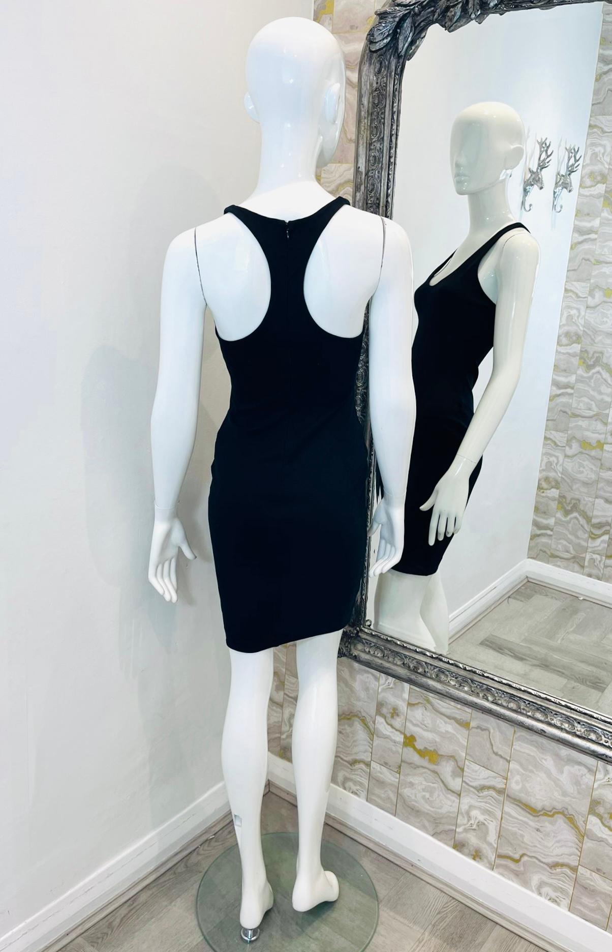 Dsquared2 Cotton Racer Back Dress In Excellent Condition For Sale In London, GB