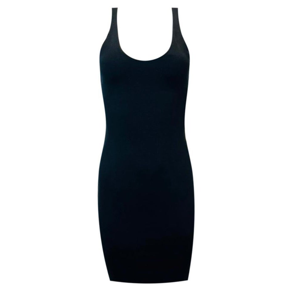Dsquared2 - Vestito in cotone con schiena a raggiera in vendita