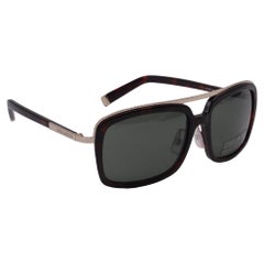 Gafas de sol tipo aviador Dsquared2 DQ0026 en acetato marrón con efecto carey