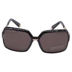 Gafas de sol oversize Dsquared2 DQ0044 de acetato negro