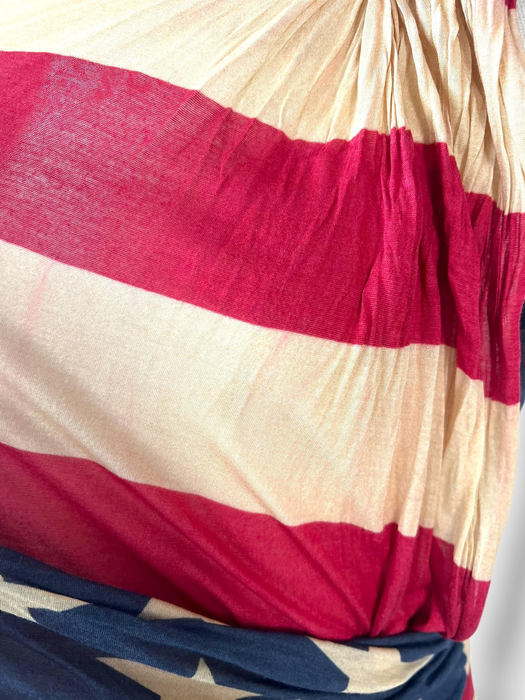 Dsquared² Flag Wrap Dress – Spring/Summer 2013 en vente 1