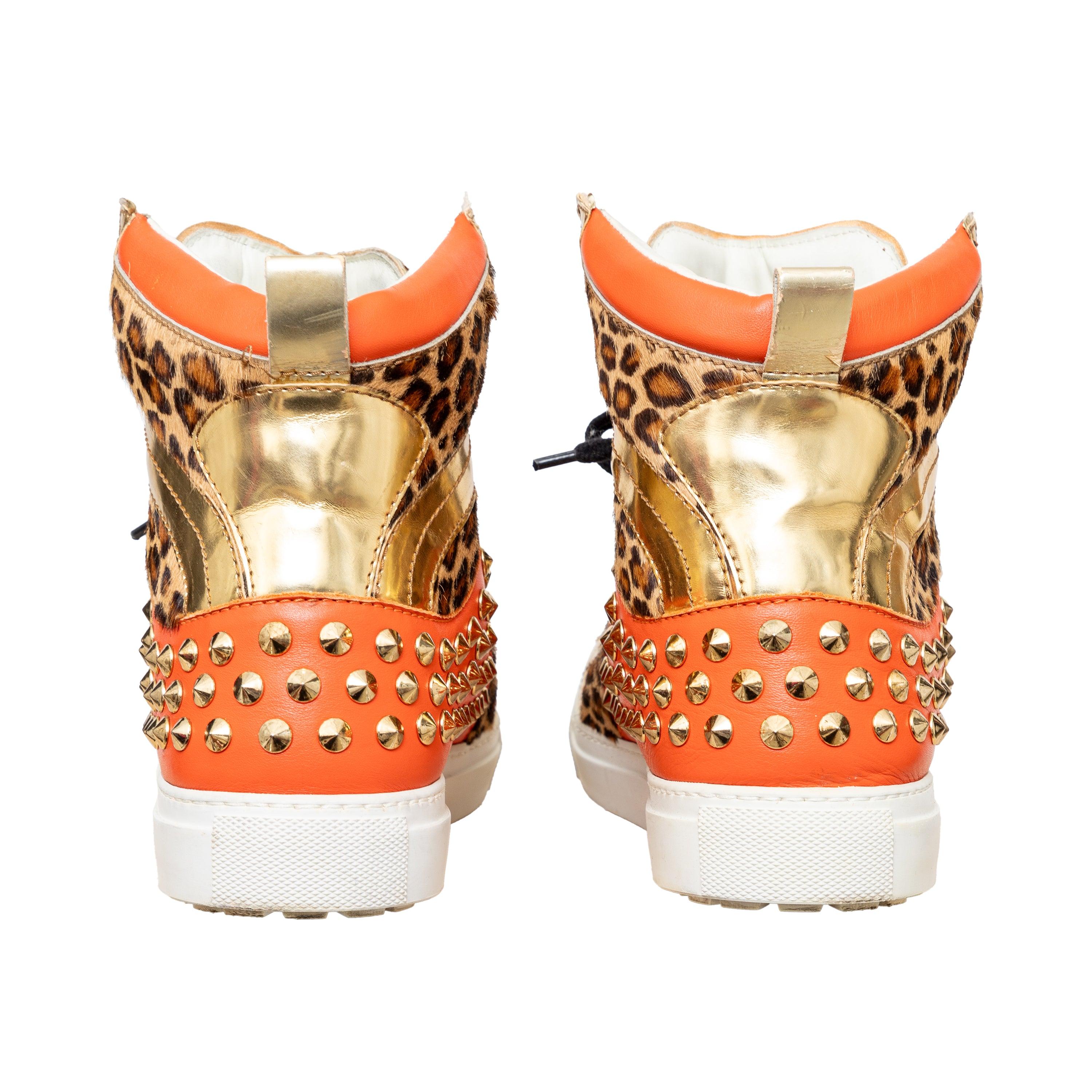 Men's Dsquared2 High Top Sneakers - '10s For Sale