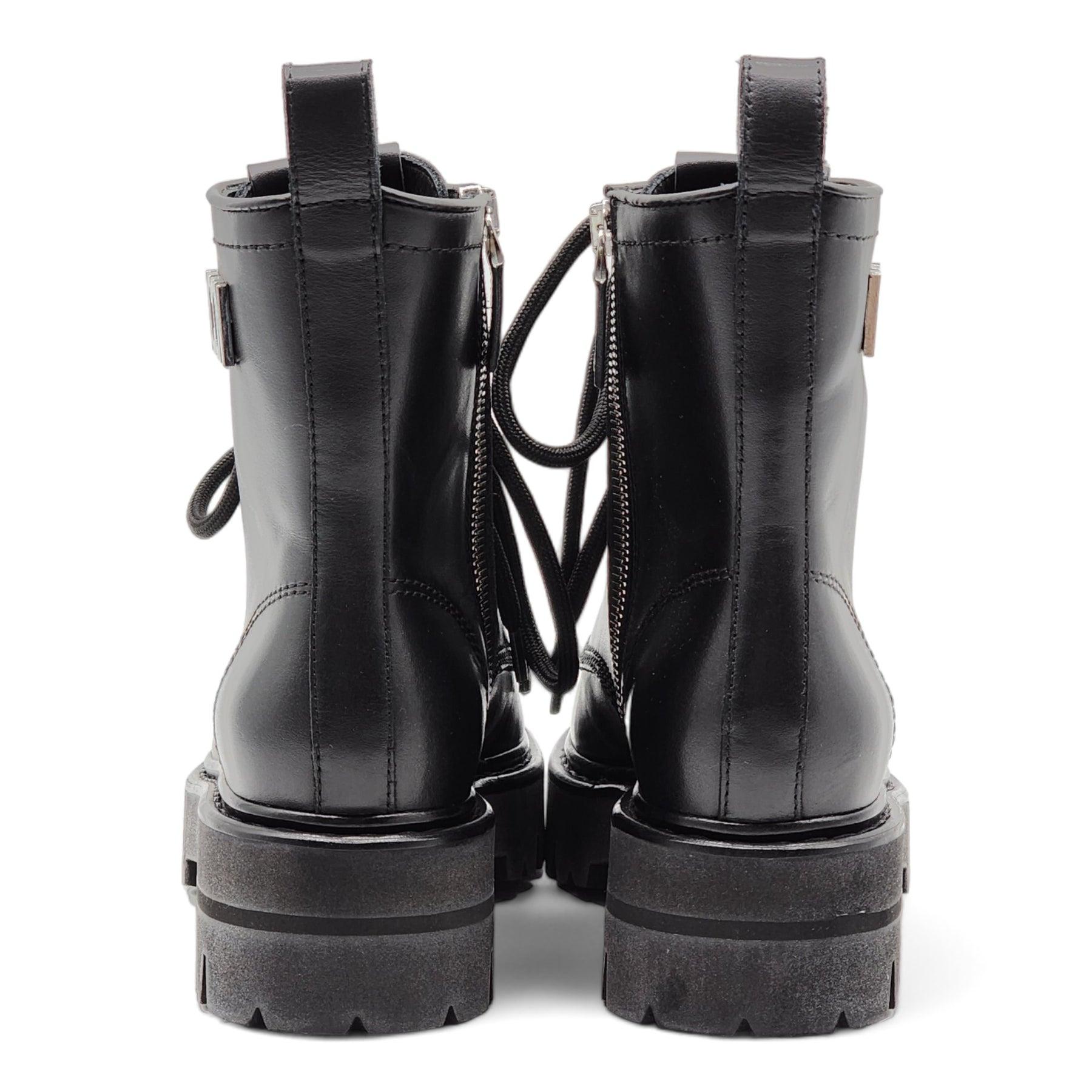 Noir Dsquared2 Icon Clubbing Combat Bottes noires 36 en vente