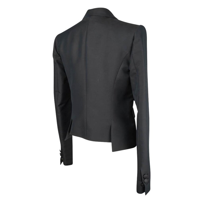 DSquared2 Jacket Tuxedo Bugle Beads Superb Rear Detail 44 For Sale at