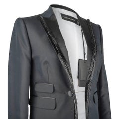 DSquared2 Giacca Tuxedo Bugle Beads Superbo dettaglio posteriore 44