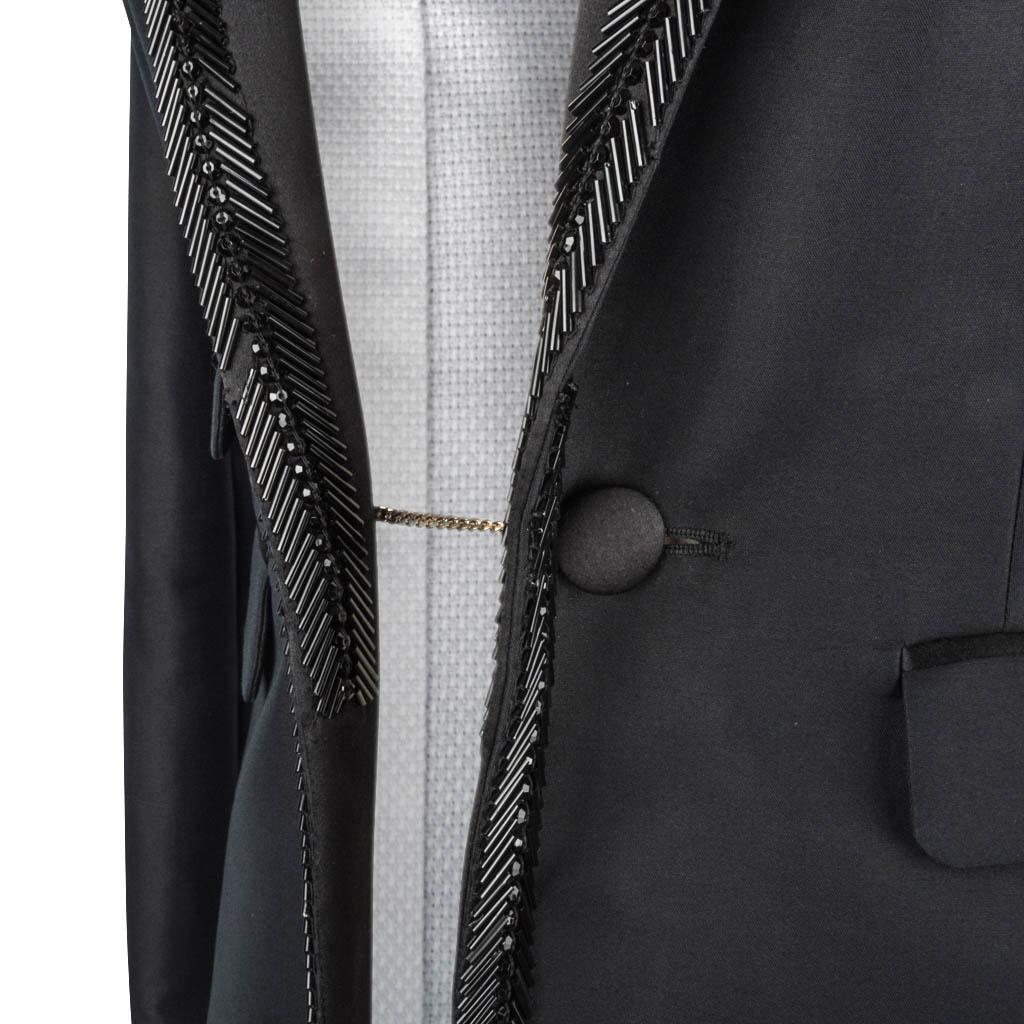 DSquared2 Giacca Tuxedo Bugle Beads Superbo dettaglio posteriore 44 in vendita 4