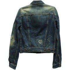 Dsquared2 Jeans Jacket with Embroidery