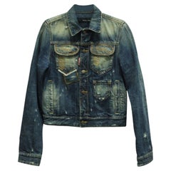 Dsquared2 Jeans Jacket with Embroidery