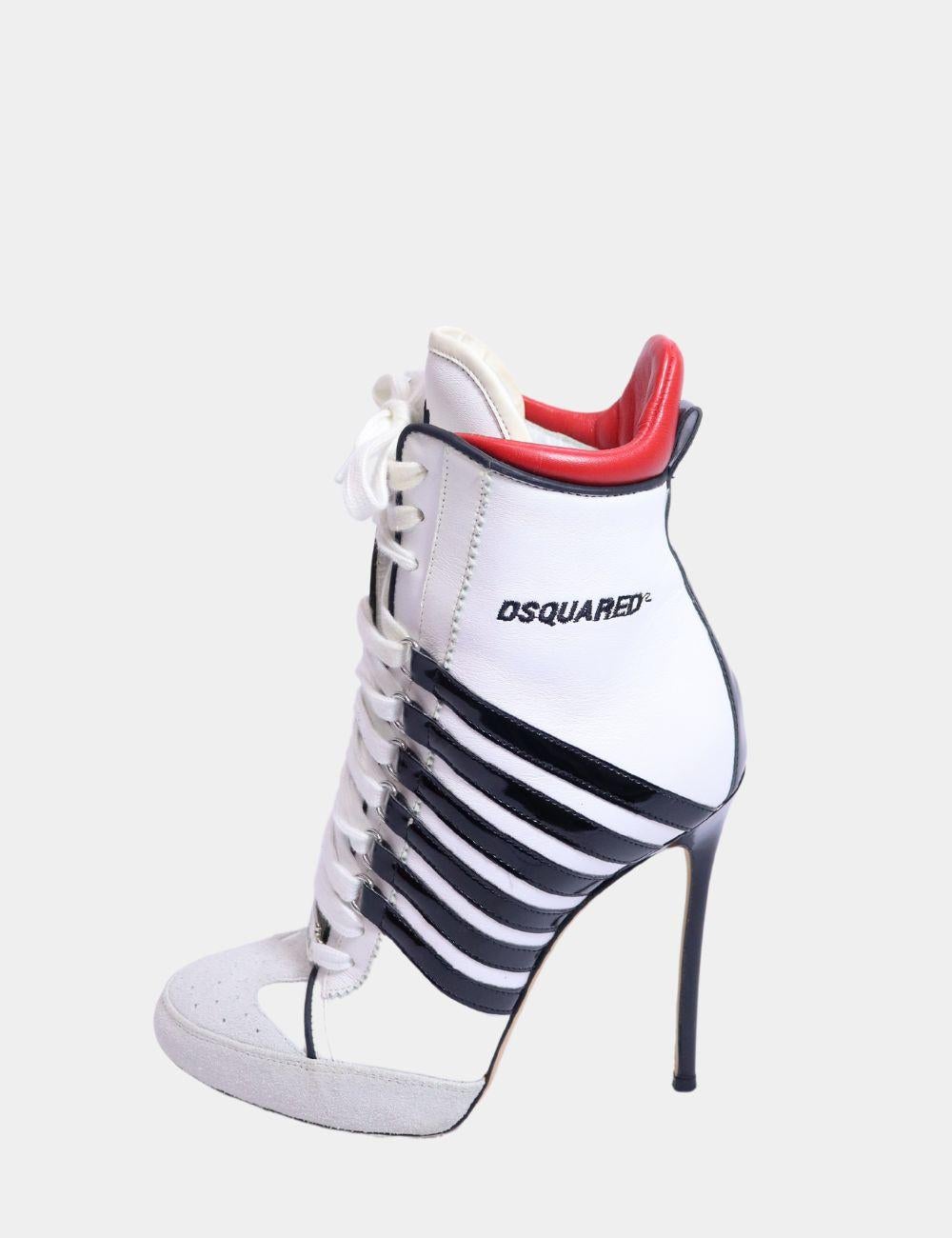 Women's DSQUARED2 Julie High Heel Boots EU 38