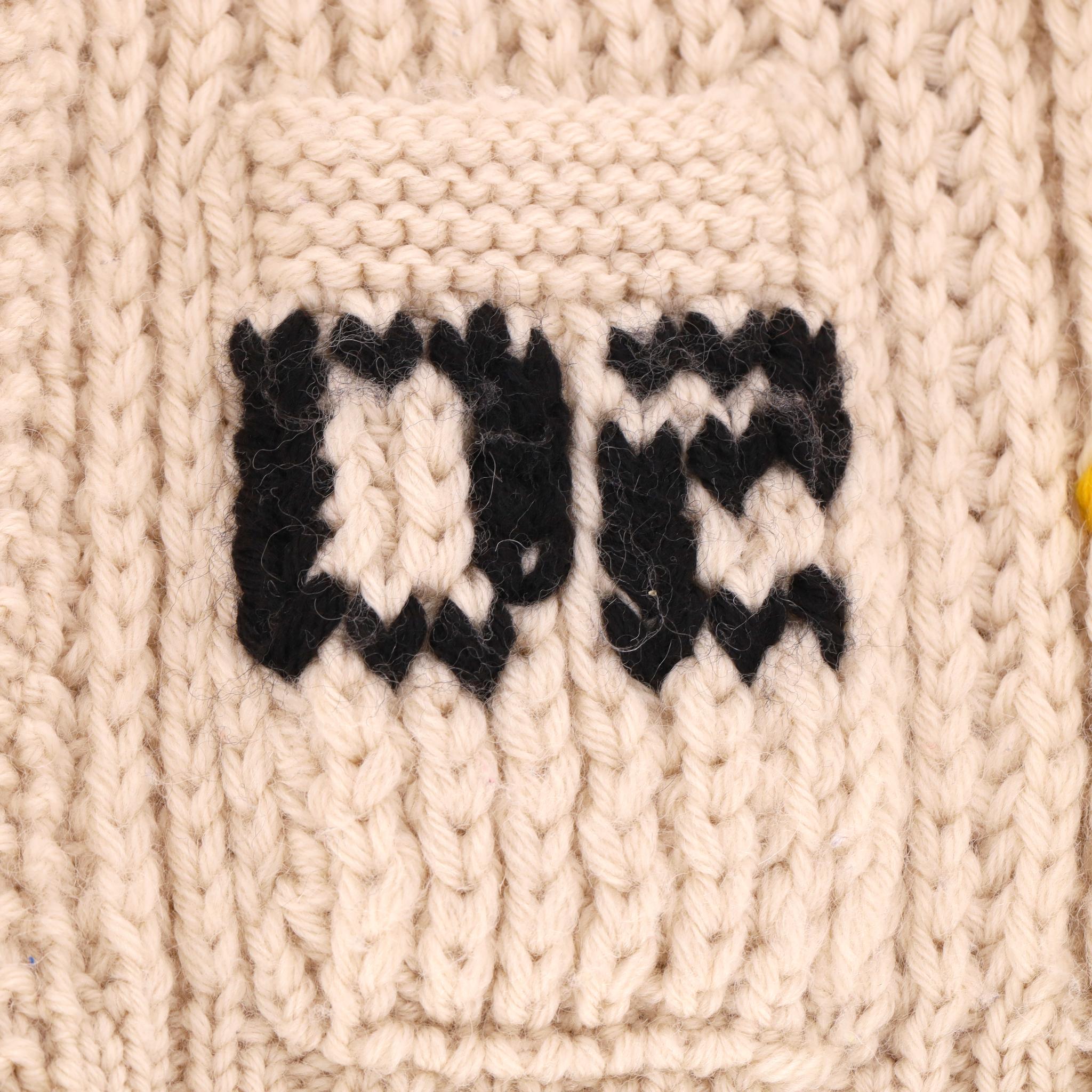 Women's Dsquared2 Knitted Wool Zipped Cardigan For Sale