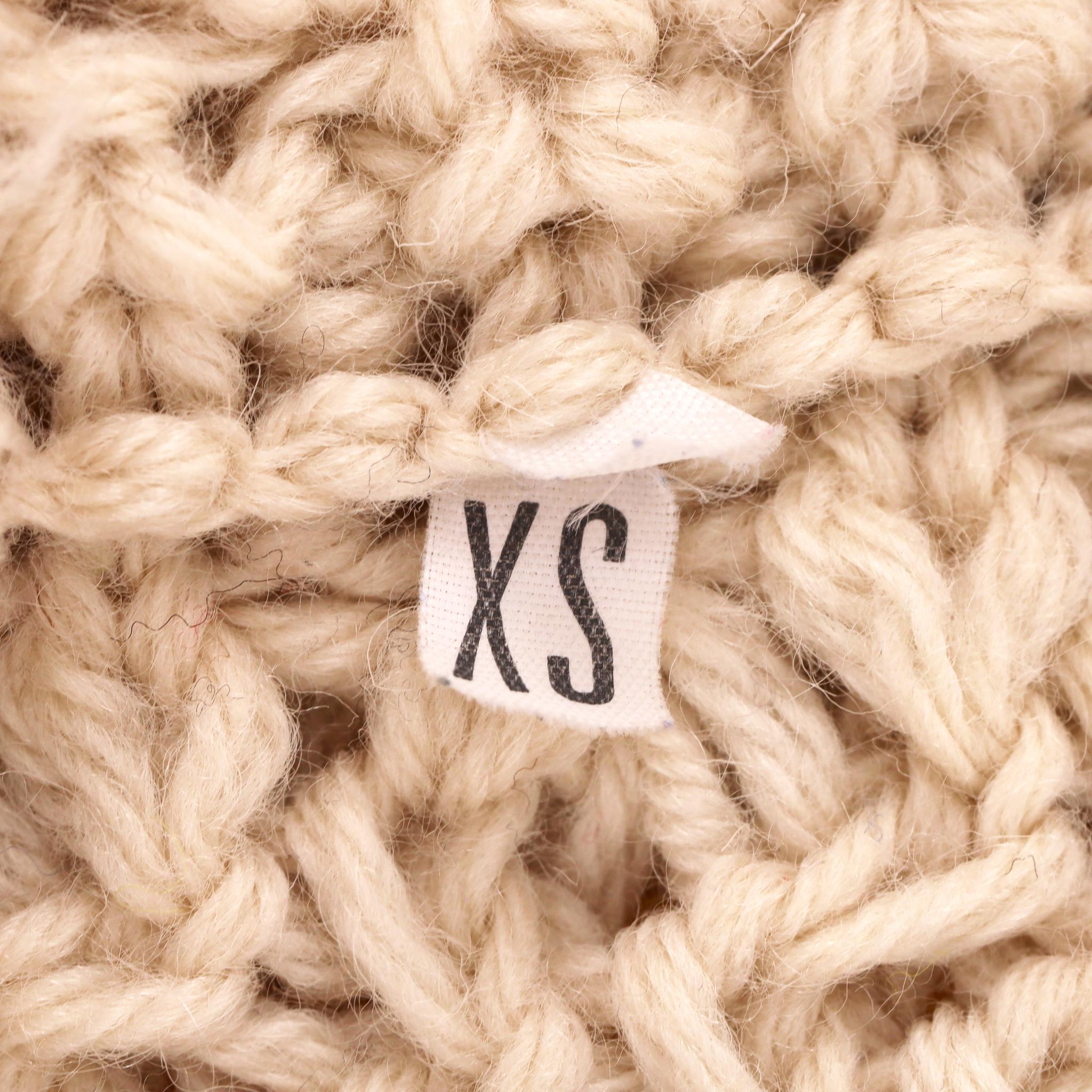 Dsquared2 Knitted Wool Zipped Cardigan For Sale 4