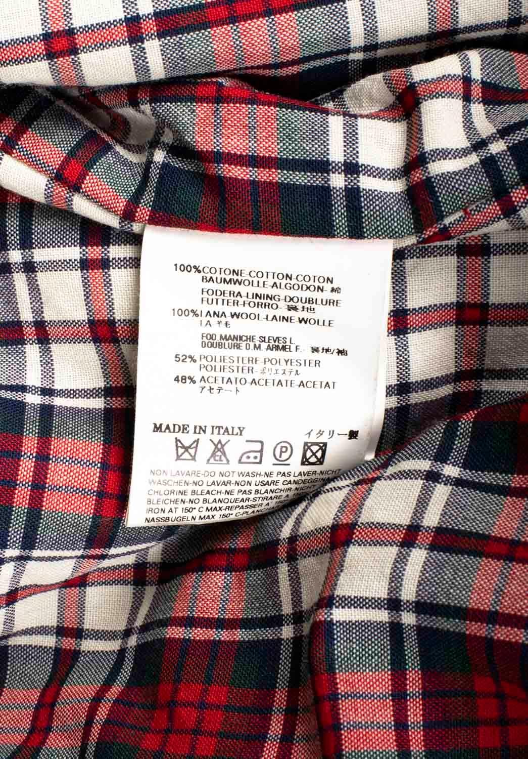 Dsquared2 Uomo Cappotto Peacoat Moleskin Taglia IT52/L in vendita 2
