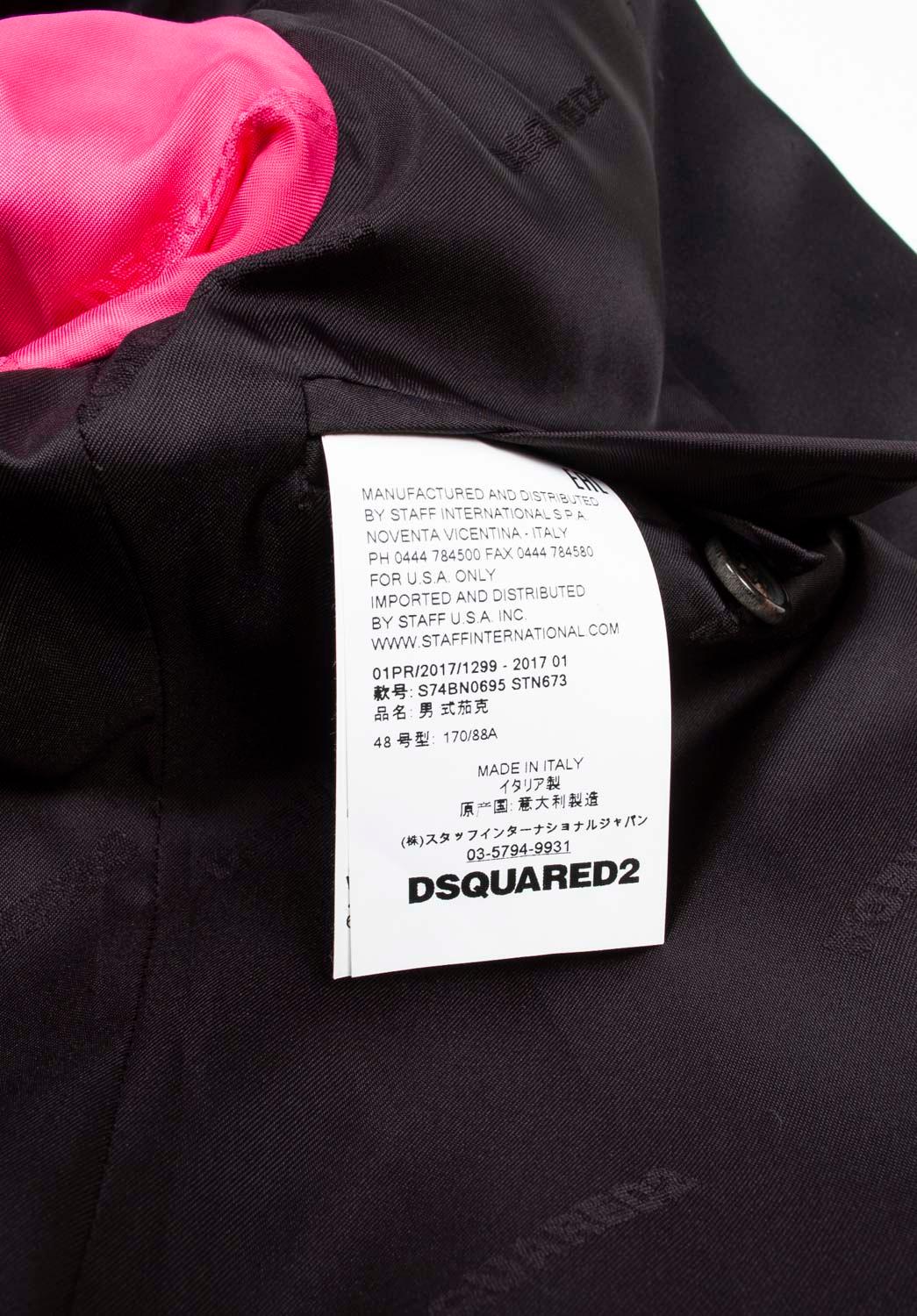 Dsquared2 blazer à sequins pour hommes, taille ITA48/Medium en vente 2